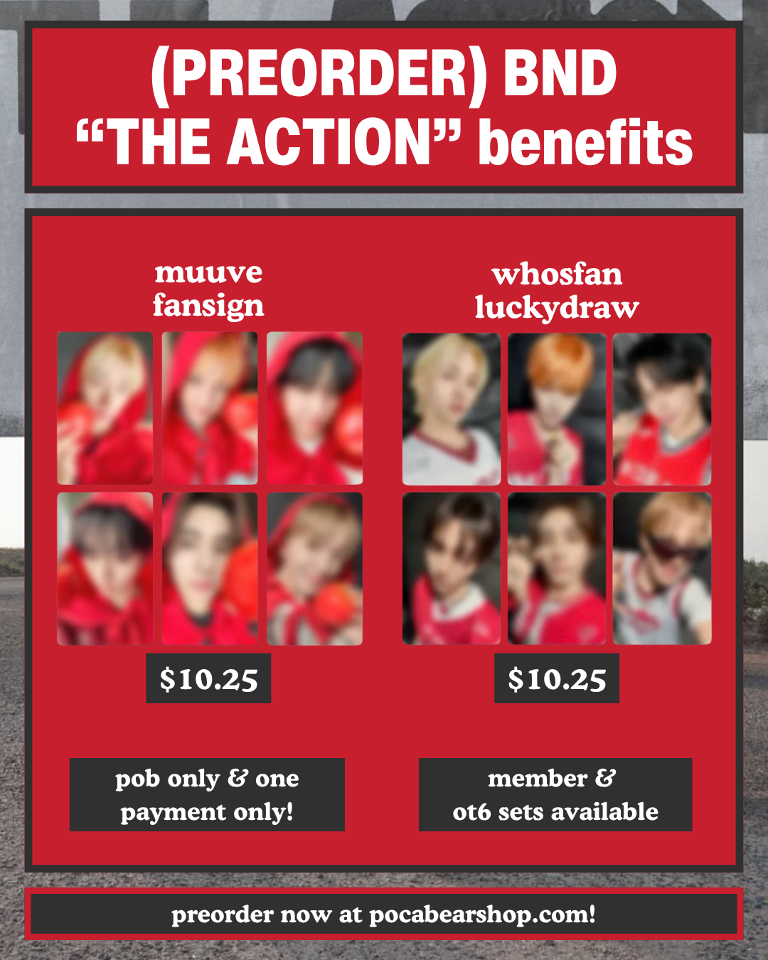 (PREORDER) "the action" benefits