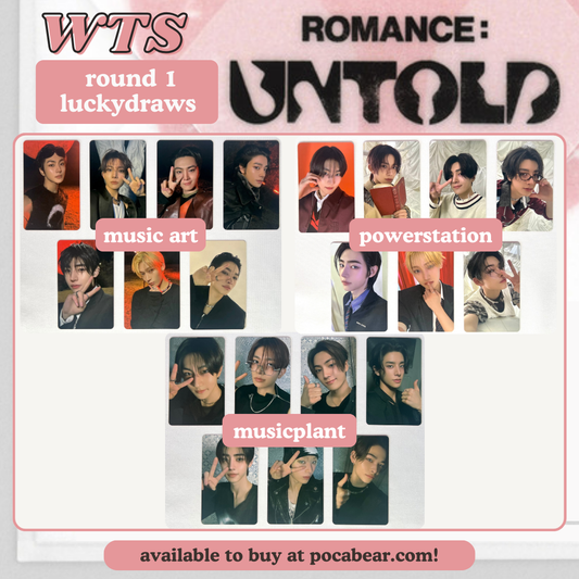 "romance: untold" luckydraws r1