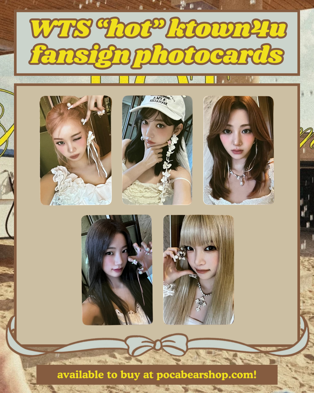 "hot" ktown4u fansign photocards