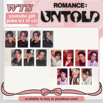 "romance: untold" youtube gift pobs