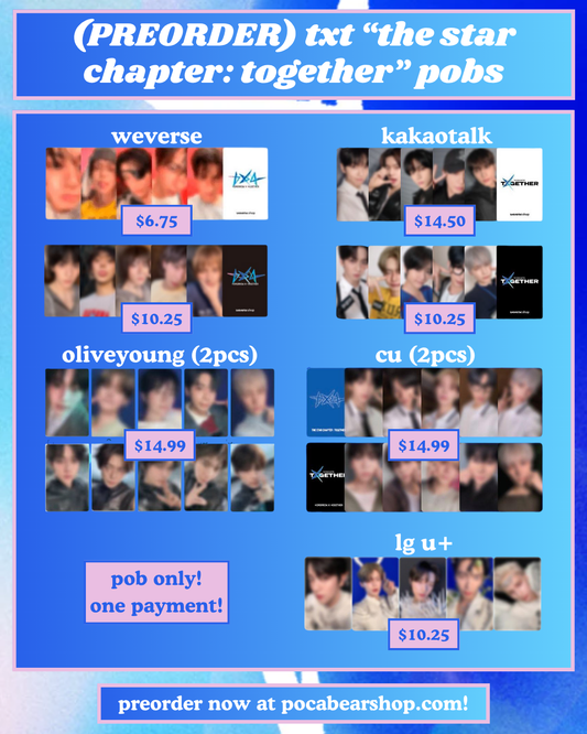 (PREORDER) "tsc: together" pobs