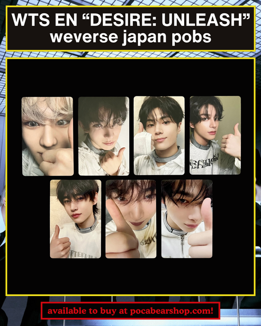 "desire: unleash" weverse japan engene pobs
