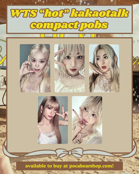 "hot" kakaotalk compact pobs