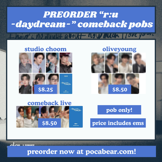 (PREORDER) "romance:untold -daydream-" comeback pobs