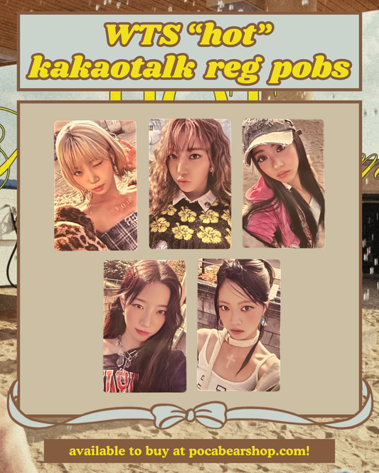 "hot" kakaotalk regular pobs