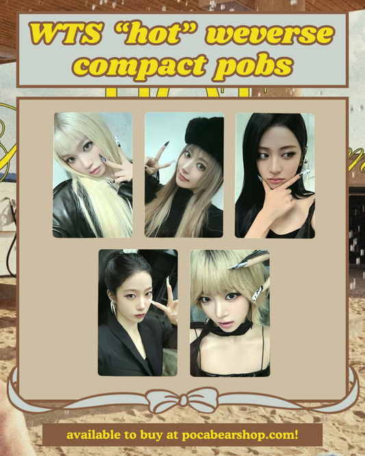 "hot" weverse compact pobs