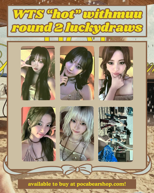 "hot" withmuu round 2 luckydraws