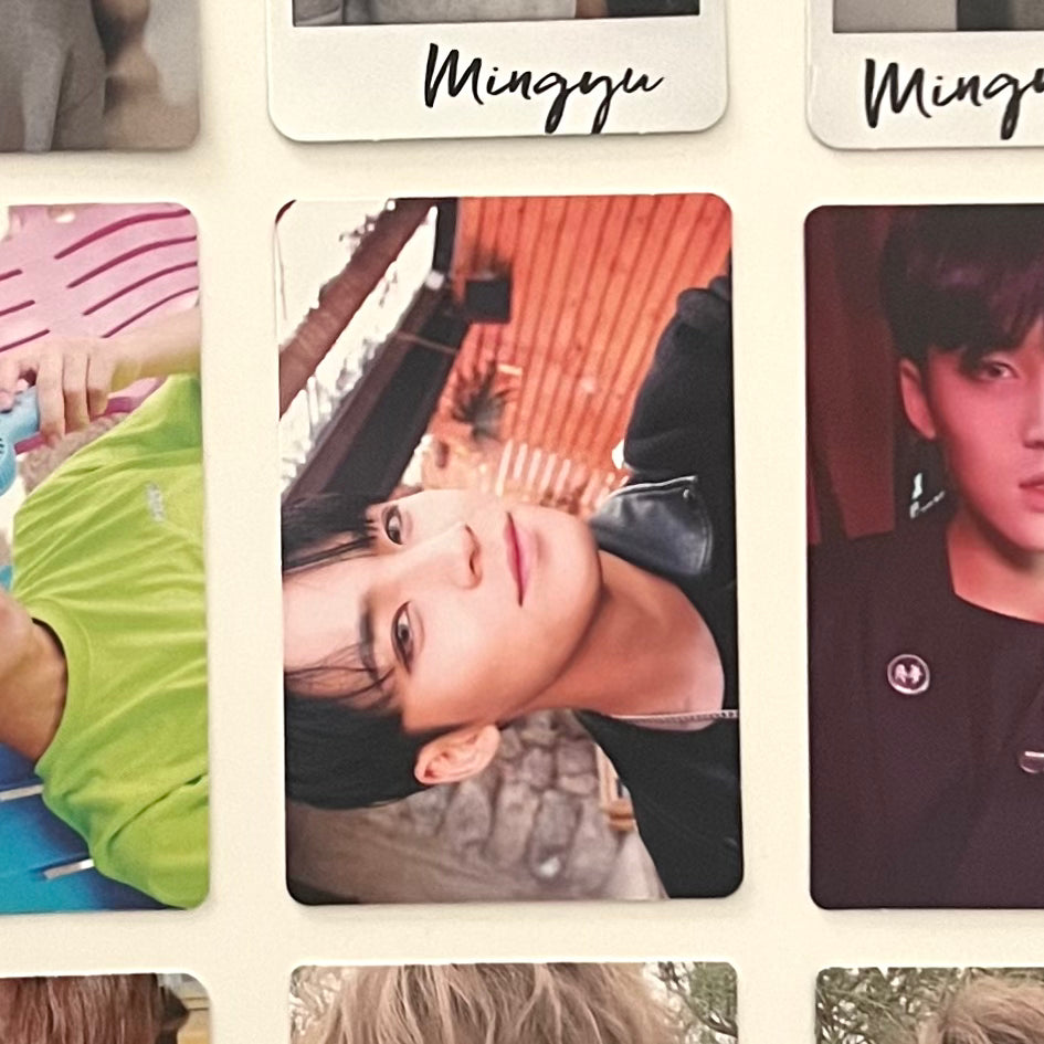 Mingyu album photocards (1/6)