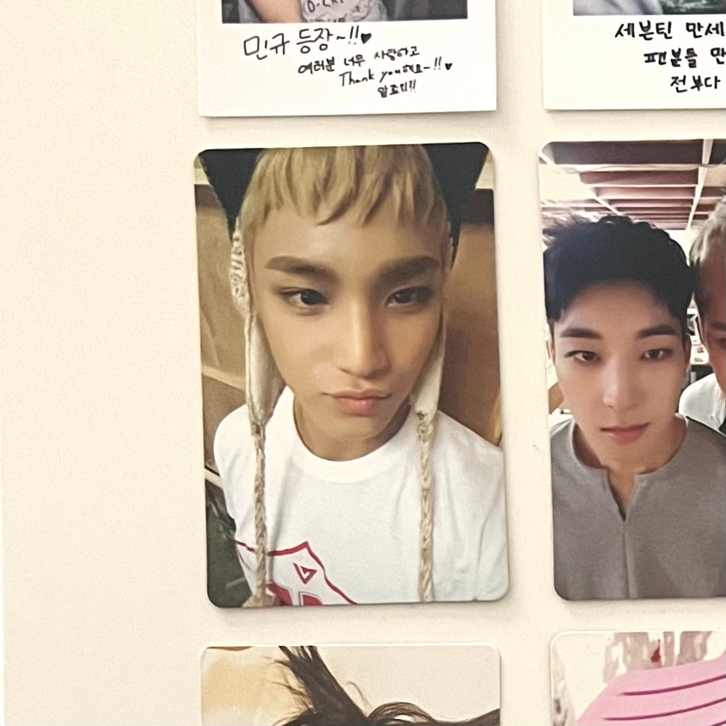 Mingyu album photocards (1/6)