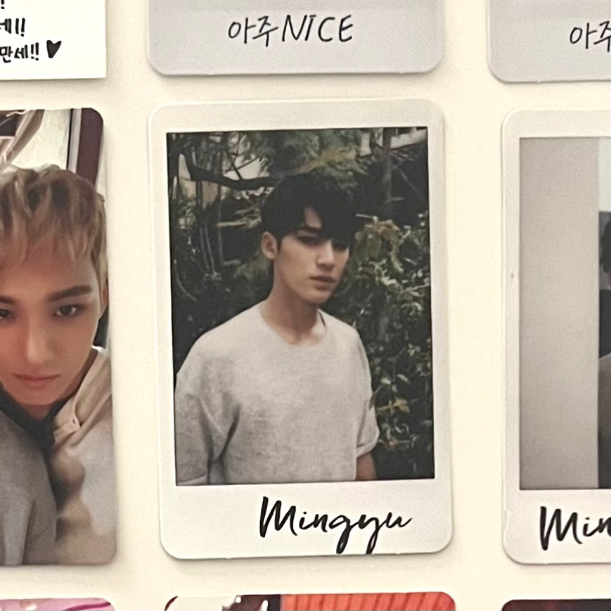 Mingyu album photocards (1/6)