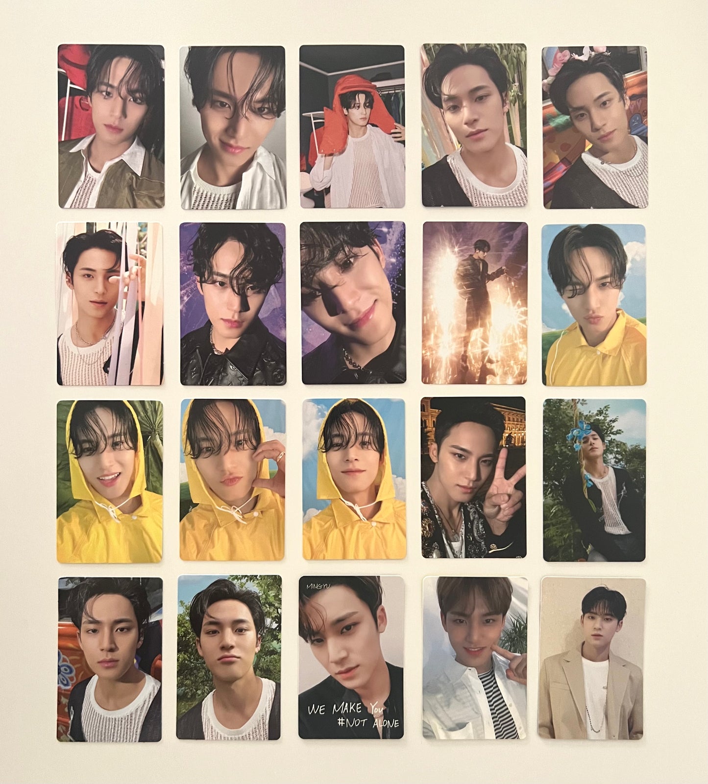 Mingyu album photocards (6/6)