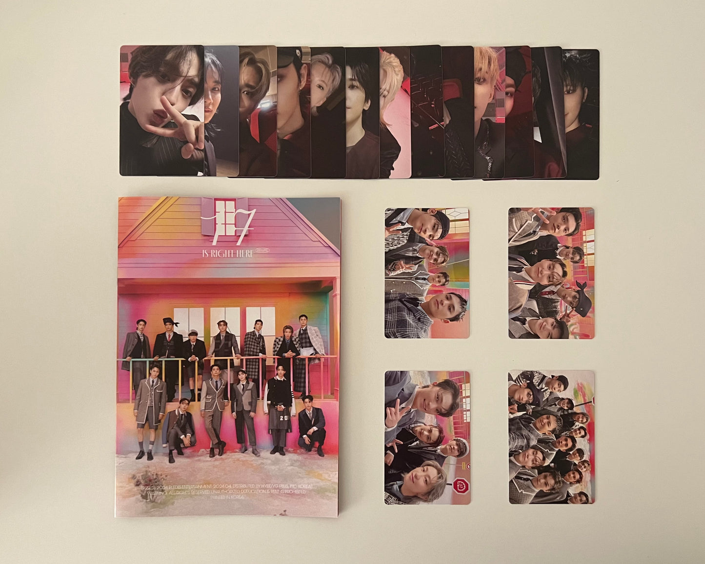 "17 is right here" deluxe ver member sets