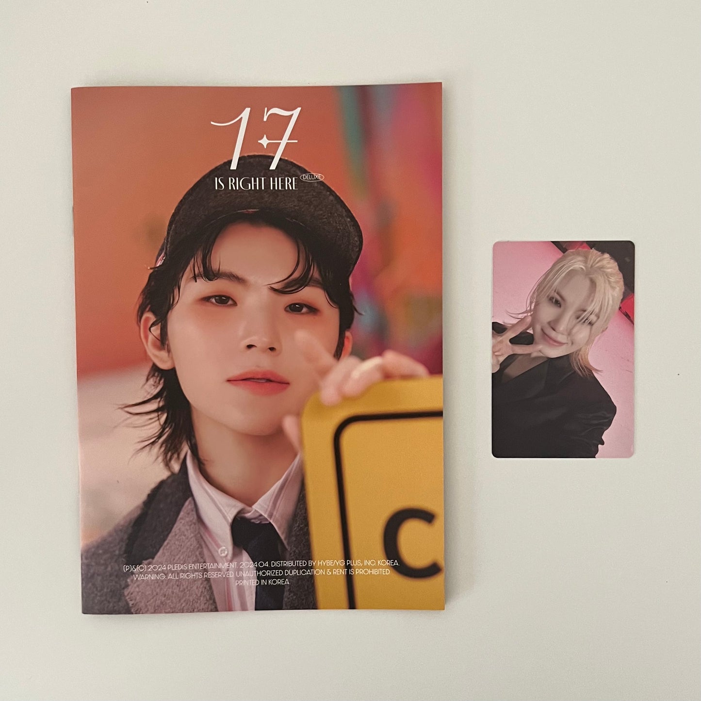 "17 is right here" deluxe ver member sets