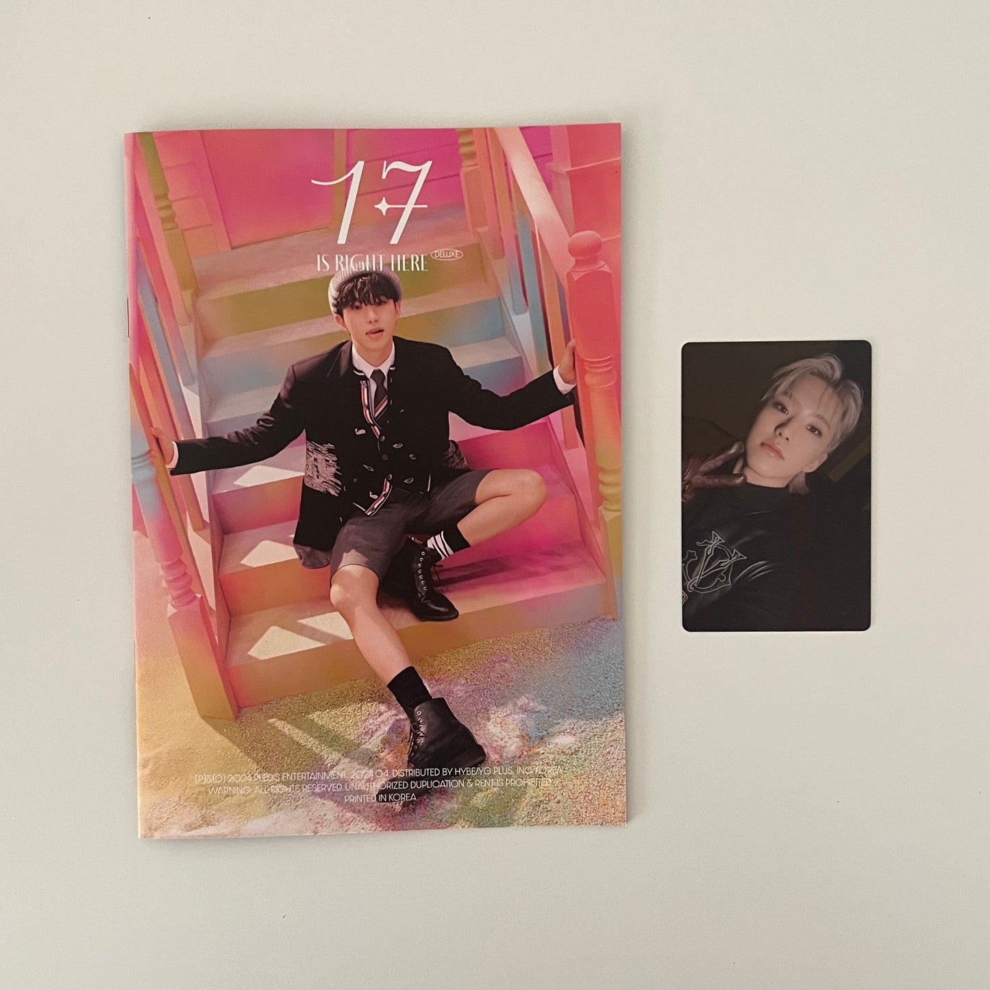 "17 is right here" deluxe ver member sets