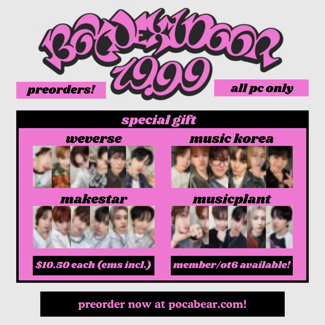 (PREORDER) "19.99" special gift pcs