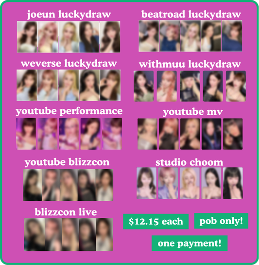 (PREORDER) "made my night" luckydraws & benefits