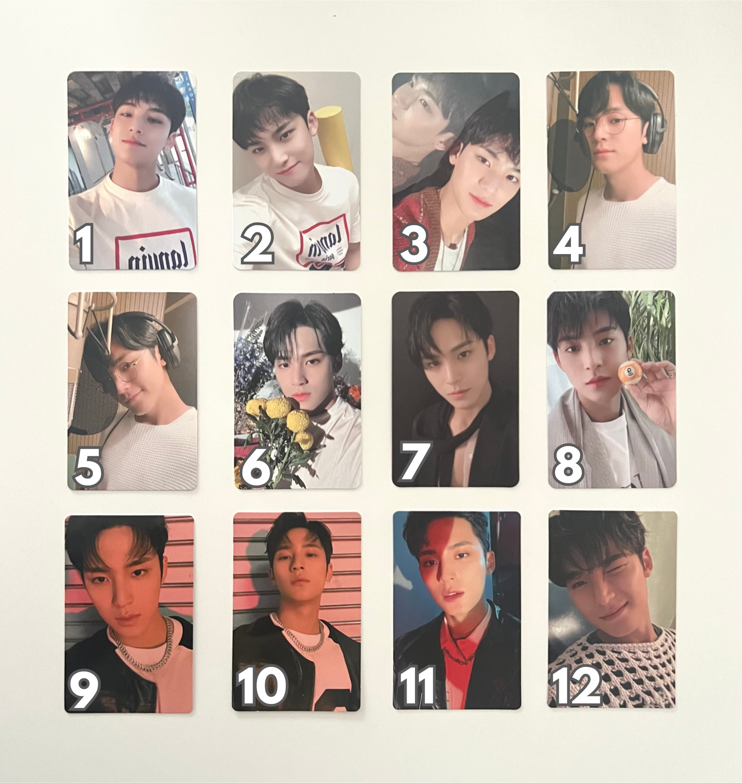 Mingyu album photocards (3/6)