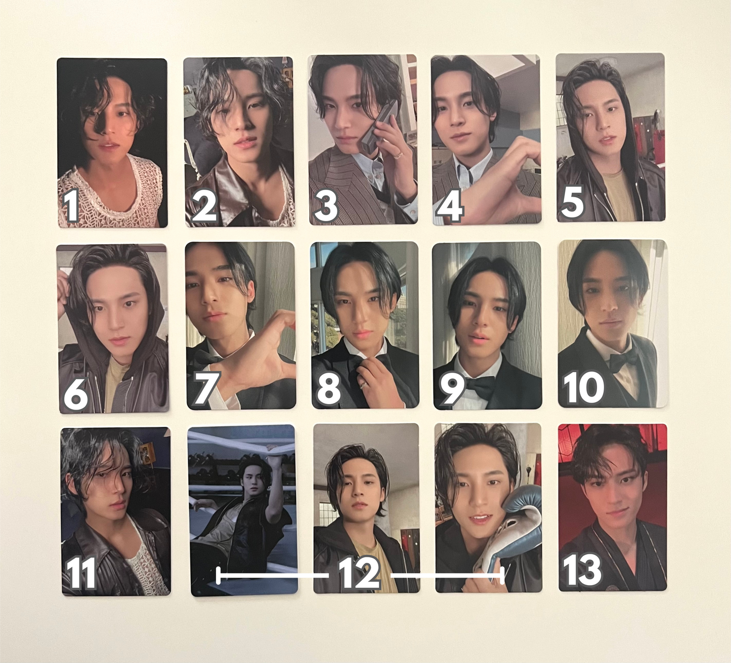 Mingyu album photocards (5/6)