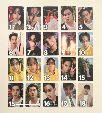 Mingyu album photocards (6/6)