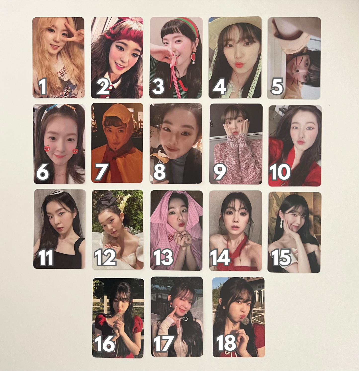 Irene album pcs