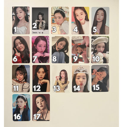 Irene POBs & special pcs