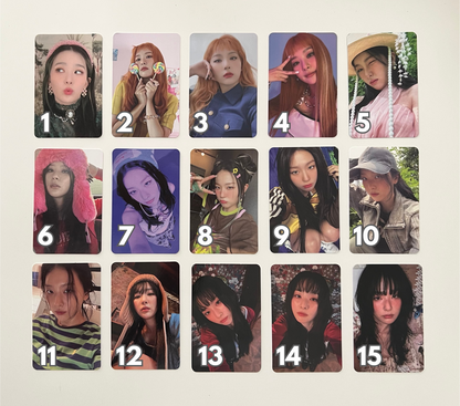 Seulgi album pcs (2/2)