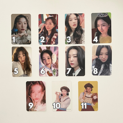 Seulgi POBs & special pcs