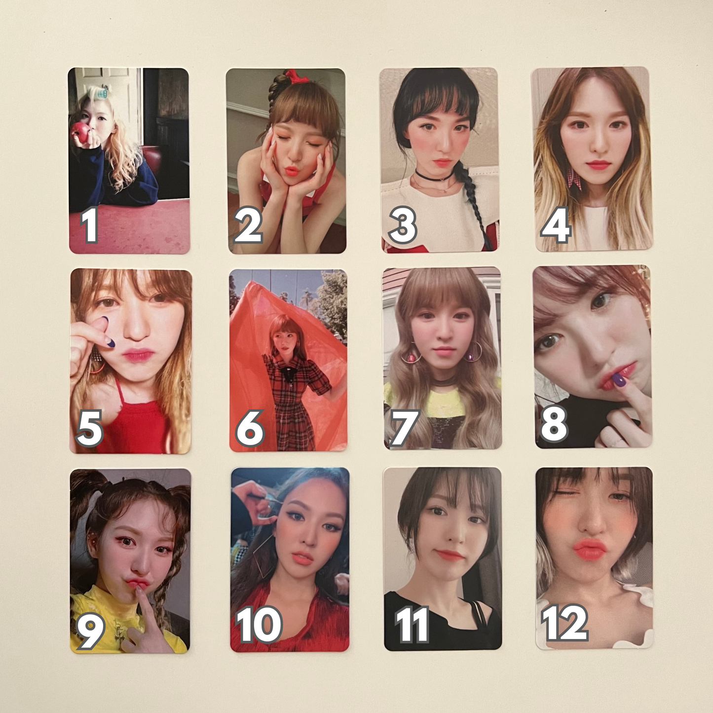 Wendy album pcs (1/2)