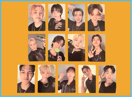 "spill the feels" weverse fansign pcs