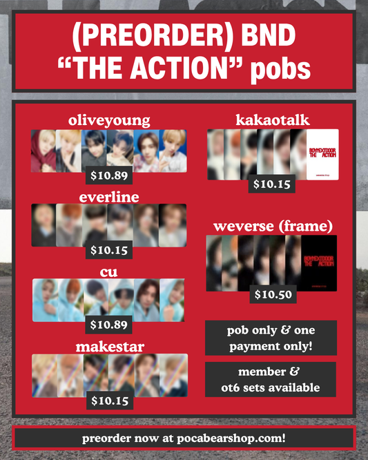 (PREORDER) "the action" pobs